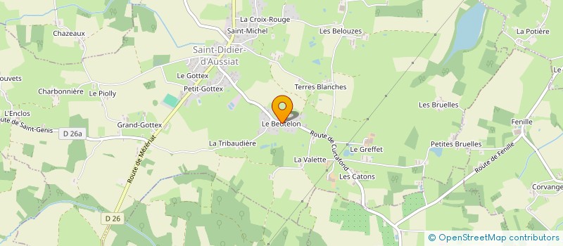 localisation de l'entreprise NESME ENERGIE SERVICE à SAINT-DIDIER-D'AUSSIAT