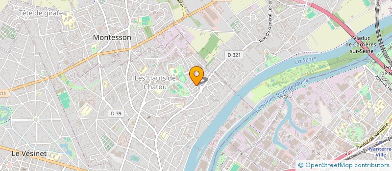 localisation de l'entreprise NESO CONSEIL  CHATOU