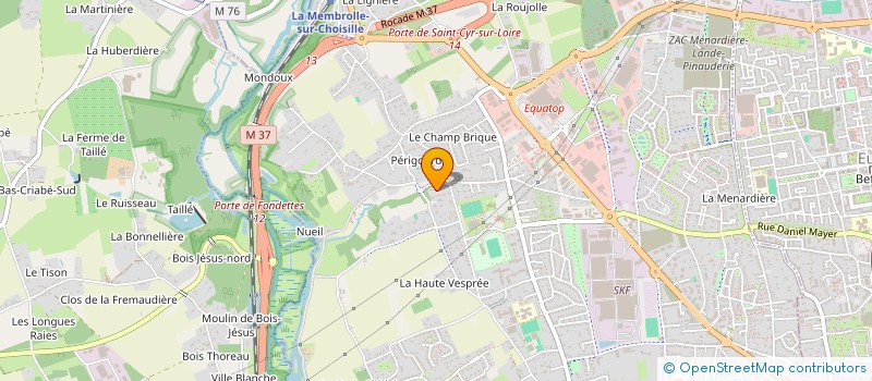 localisation de l'entreprise NESOA PARTNER  SAINT-CYR-SUR-LOIRE