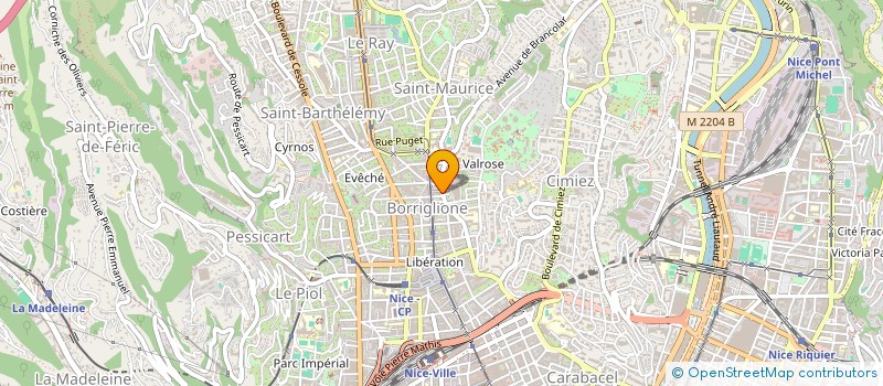 localisation de l'entreprise NESPO à NICE
