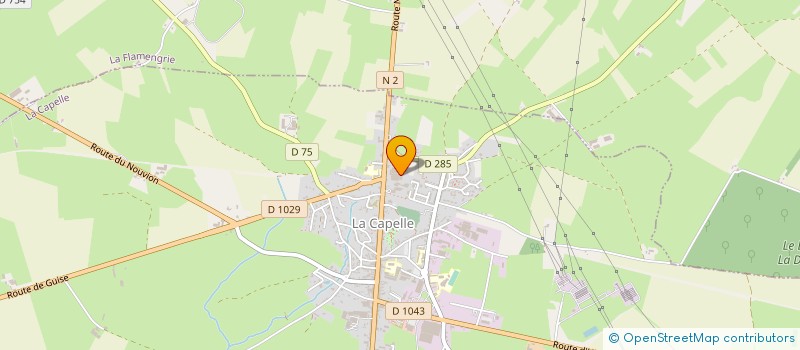 localisation de l'entreprise NESPOLI INDUSTRIES FRANCE à LA CAPELLE