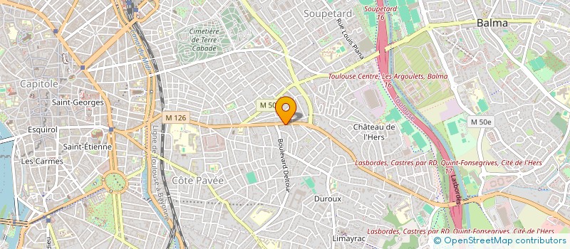 localisation de l'entreprise NESPOULOUS GESTION PRIVEE  TOULOUSE