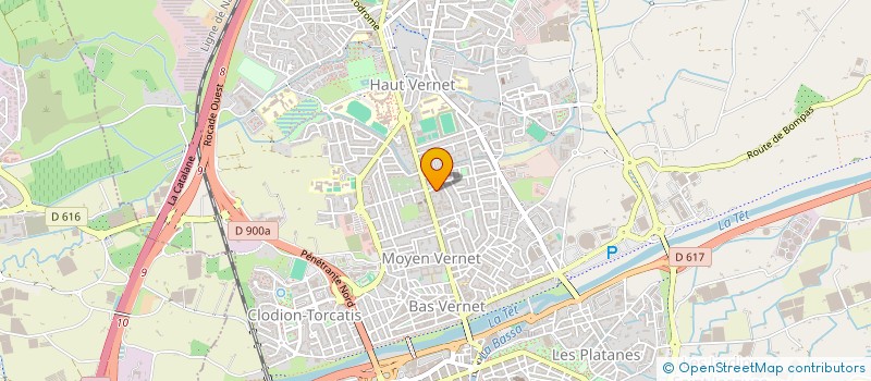 localisation de l'entreprise NESRINE à PERPIGNAN