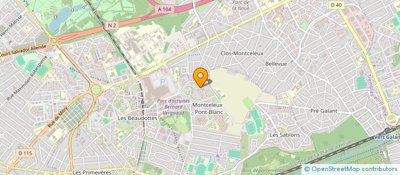 localisation de l'entreprise NESRINE ETANCHEITE à SEVRAN