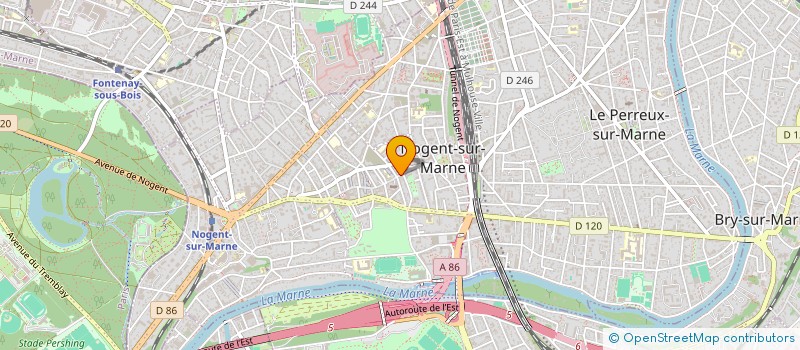 localisation de l'entreprise NESS  NOGENT-SUR-MARNE