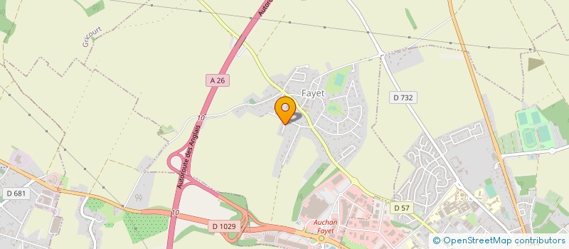 localisation de l'entreprise NESS à FAYET