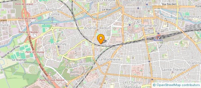 localisation de l'entreprise NESS  RENNES