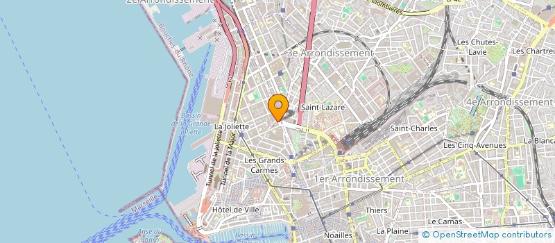 localisation de l'entreprise NESS à MARSEILLE