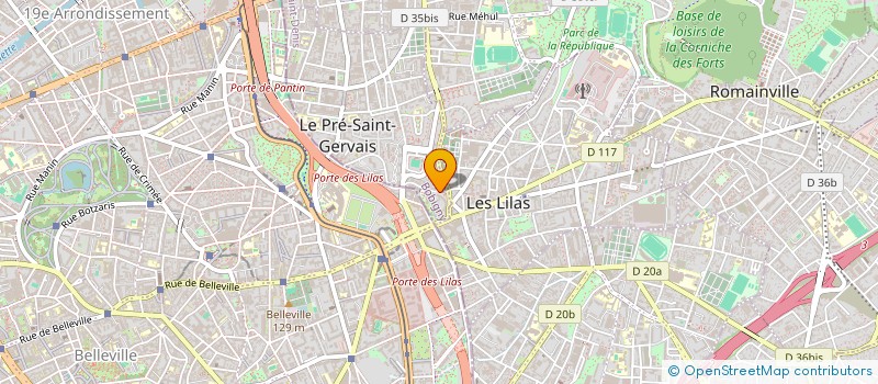 localisation de l'entreprise NESS COM à LE PRE-SAINT-GERVAIS
