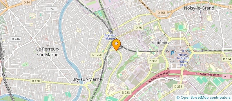 localisation de l'entreprise NESS COURTAGE à BRY-SUR-MARNE