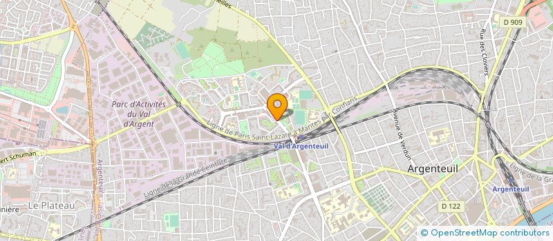 localisation de l'entreprise NESS DRIVER  ARGENTEUIL