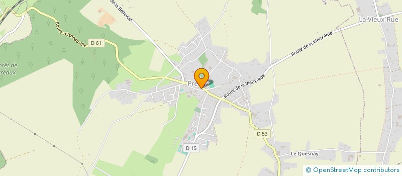 localisation de l'entreprise NESS'FOOD  PREAUX