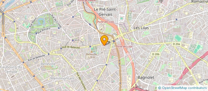 localisation de l'entreprise NESS HLP  PARIS