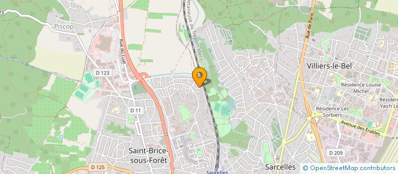 localisation de l'entreprise NESS IMMO 26 à SAINT-BRICE-SOUS-FORET