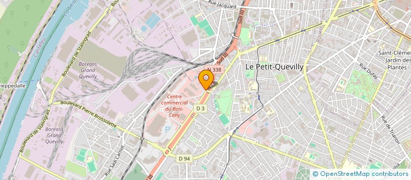 localisation de l'entreprise NESS K DELICE  LE GRAND-QUEVILLY