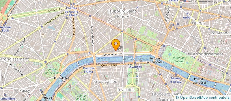 localisation de l'entreprise NESSAM  PARIS