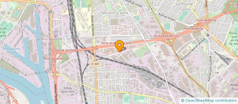 localisation de l'entreprise NESSBY  VENISSIEUX