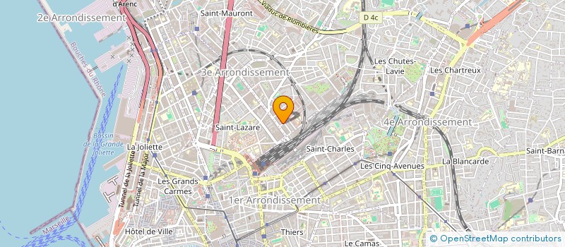 localisation de l'entreprise NESSCO à MARSEILLE