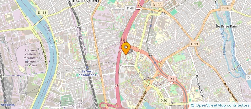 localisation de l'entreprise NESSCONSULTING à CRETEIL