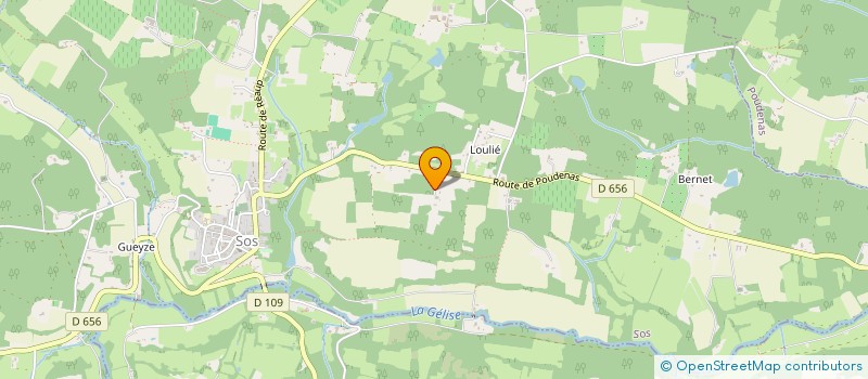 localisation de l'entreprise NESSETH  SOS