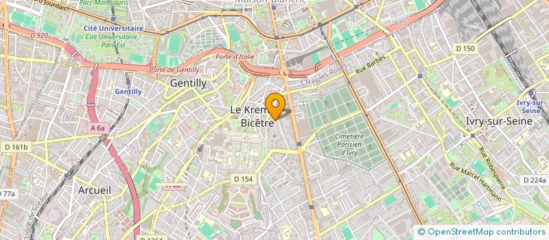 localisation de l'entreprise NESSIE à LE KREMLIN-BICETRE
