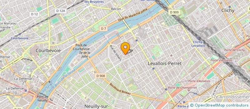 localisation de l'entreprise NESSIM 2 I à LEVALLOIS PERRET