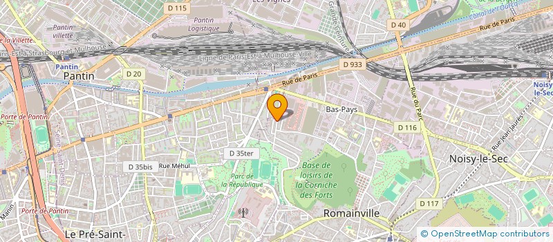 localisation de l'entreprise NESSIM  ROMAINVILLE