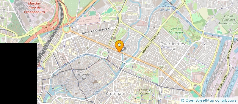 localisation de l'entreprise NESSIMMO GESTION  STRASBOURG