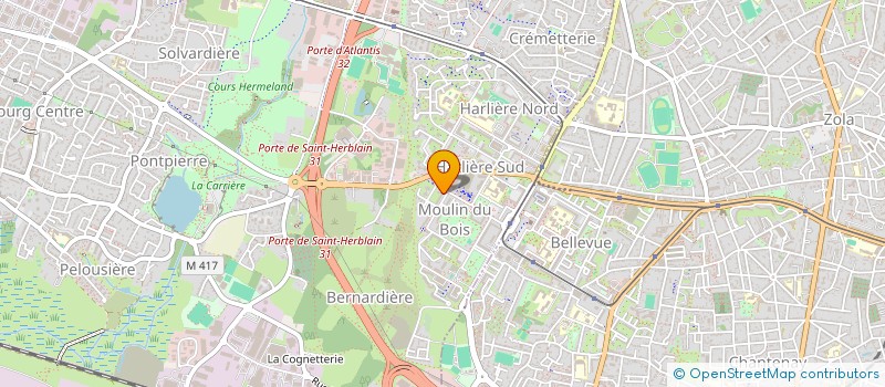 localisation de l'entreprise NESSMA  ST-HERBLAIN