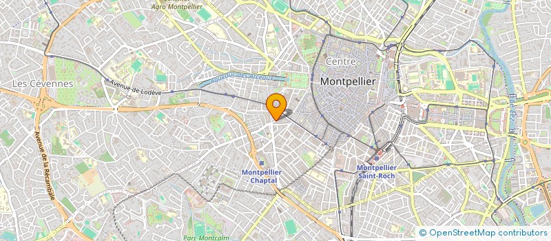 localisation de l'entreprise NESSRINE SCI à MONTPELLIER
