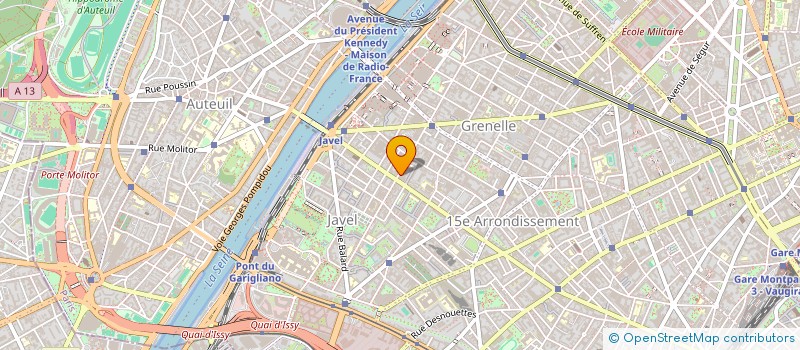 localisation de l'entreprise NESSY  PARIS