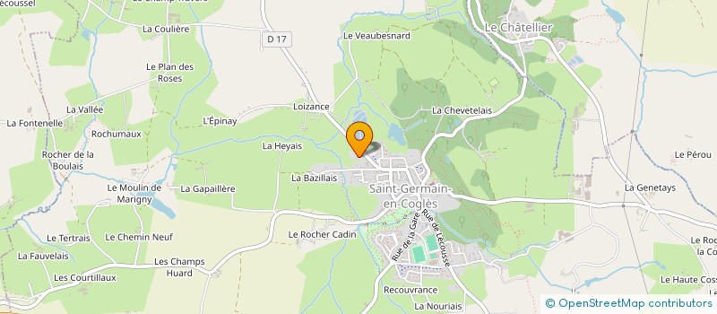 localisation de l'entreprise NESSY  SAINT-GERMAIN-EN-COGLES