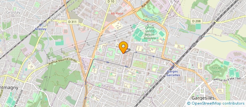 localisation de l'entreprise NESSYA EXPERTISE  SARCELLES