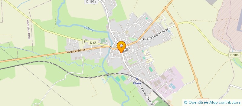 localisation de l'entreprise NEST à ETAIN