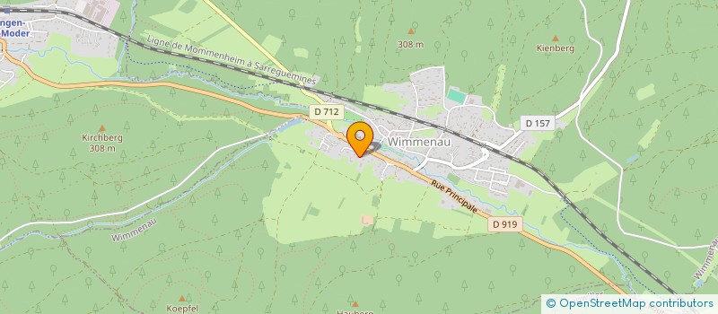 localisation de l'entreprise NEST CONSEIL  WIMMENAU