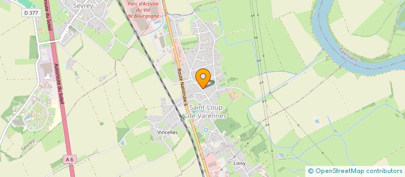 localisation de l'entreprise NEST & PRO  SAINT-LOUP-DE-VARENNES