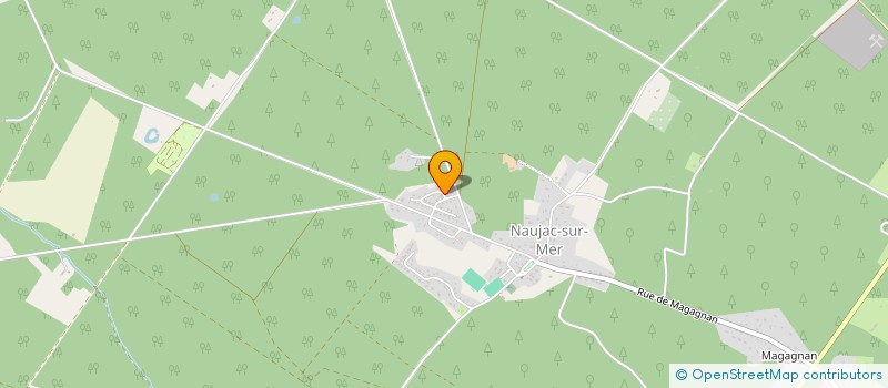 localisation de l'entreprise NESTA  NAUJAC-SUR-MER