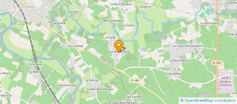 localisation de l'entreprise NESTE  MOUZILLON