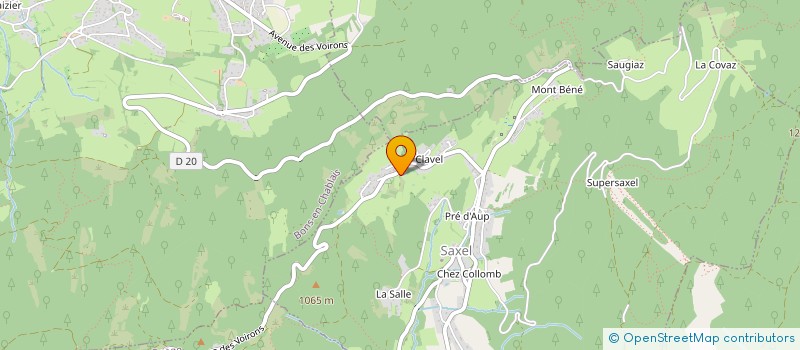 localisation de l'entreprise NESTENCE L'ART DE LA PRESENCE, HEBERGEMENT, RETRAITE, CREATIVITE, NATURE ET BIEN-ETRE  SAXEL