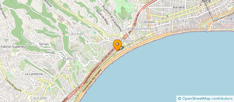 localisation de l'entreprise NESTENN CALIFORNIE CONSEILS  NICE