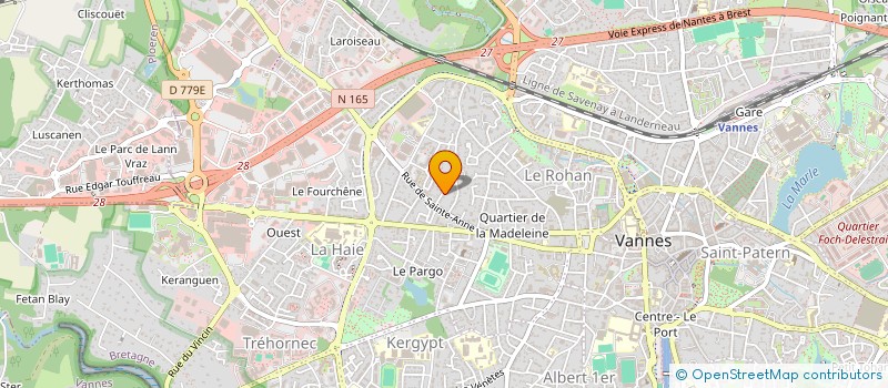 localisation de l'entreprise NESTGREGAM à VANNES