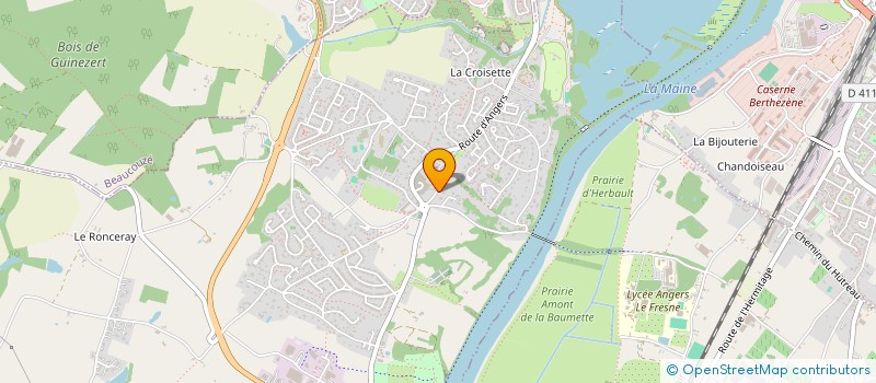 localisation de l'entreprise NESTIA  BOUCHEMAINE