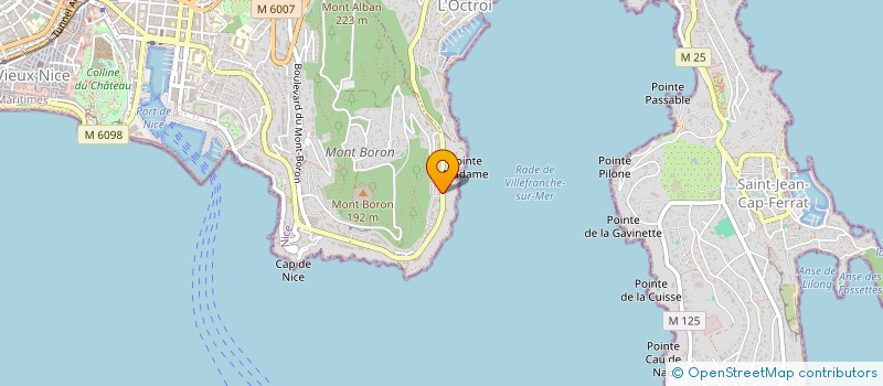 localisation de l'entreprise NESTIN  NICE