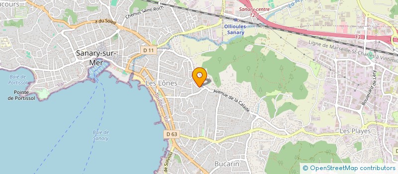 localisation de l'entreprise NESTIVE SAS à SIX-FOURS-LES-PLAGES