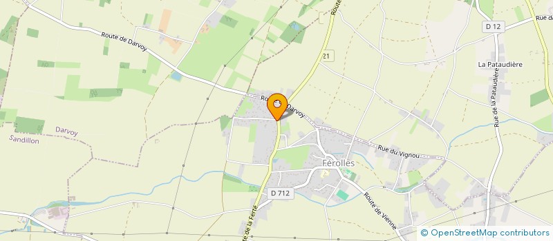 localisation de l'entreprise NESTO à FEROLLES