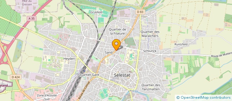 localisation de l'entreprise NESTO CONSULTING  SELESTAT