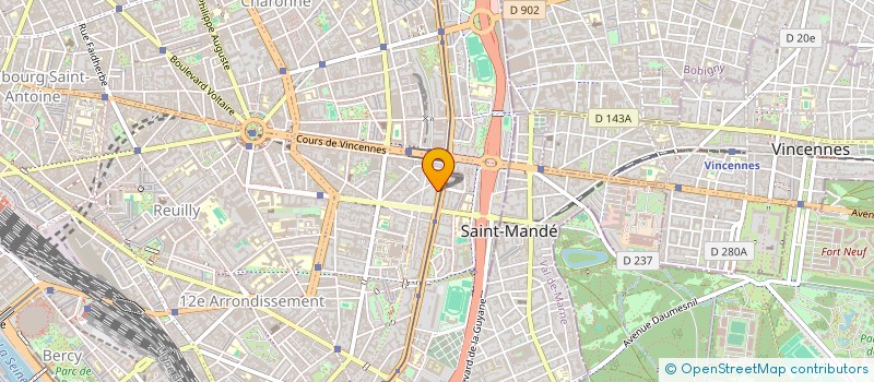 localisation de l'entreprise NESTOR à PARIS