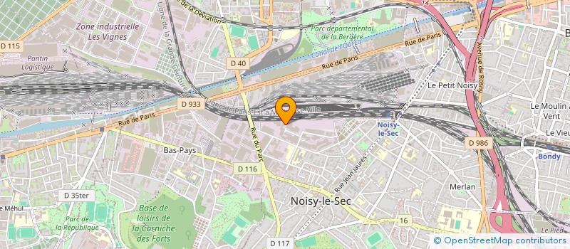 localisation de l'entreprise NESTOR COMPANY à NOISY-LE-SEC