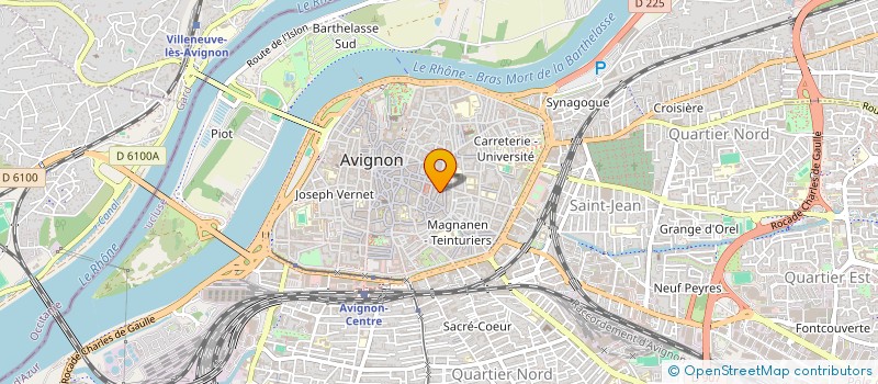 localisation de l'entreprise NESTOR ET COMPAGNIE  AVIGNON