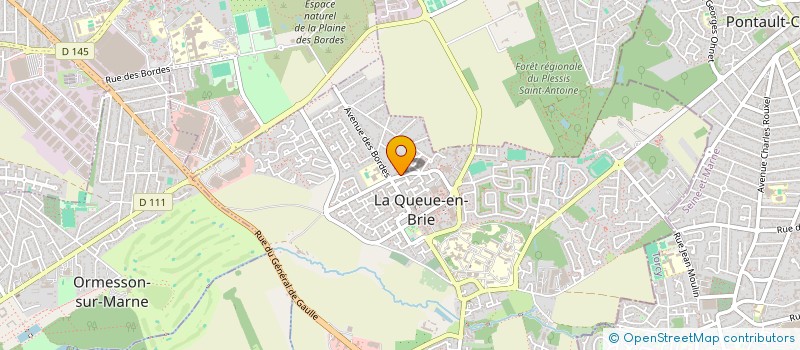 localisation de l'entreprise NESTORS  LA QUEUE-EN-BRIE